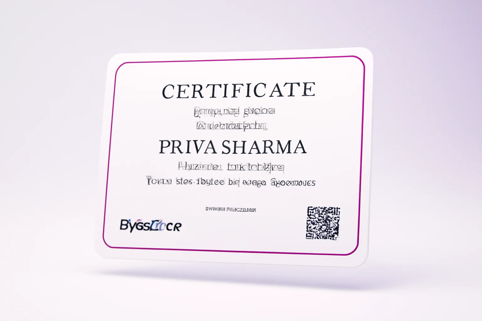 ByteEDGE Digital Certificate Example